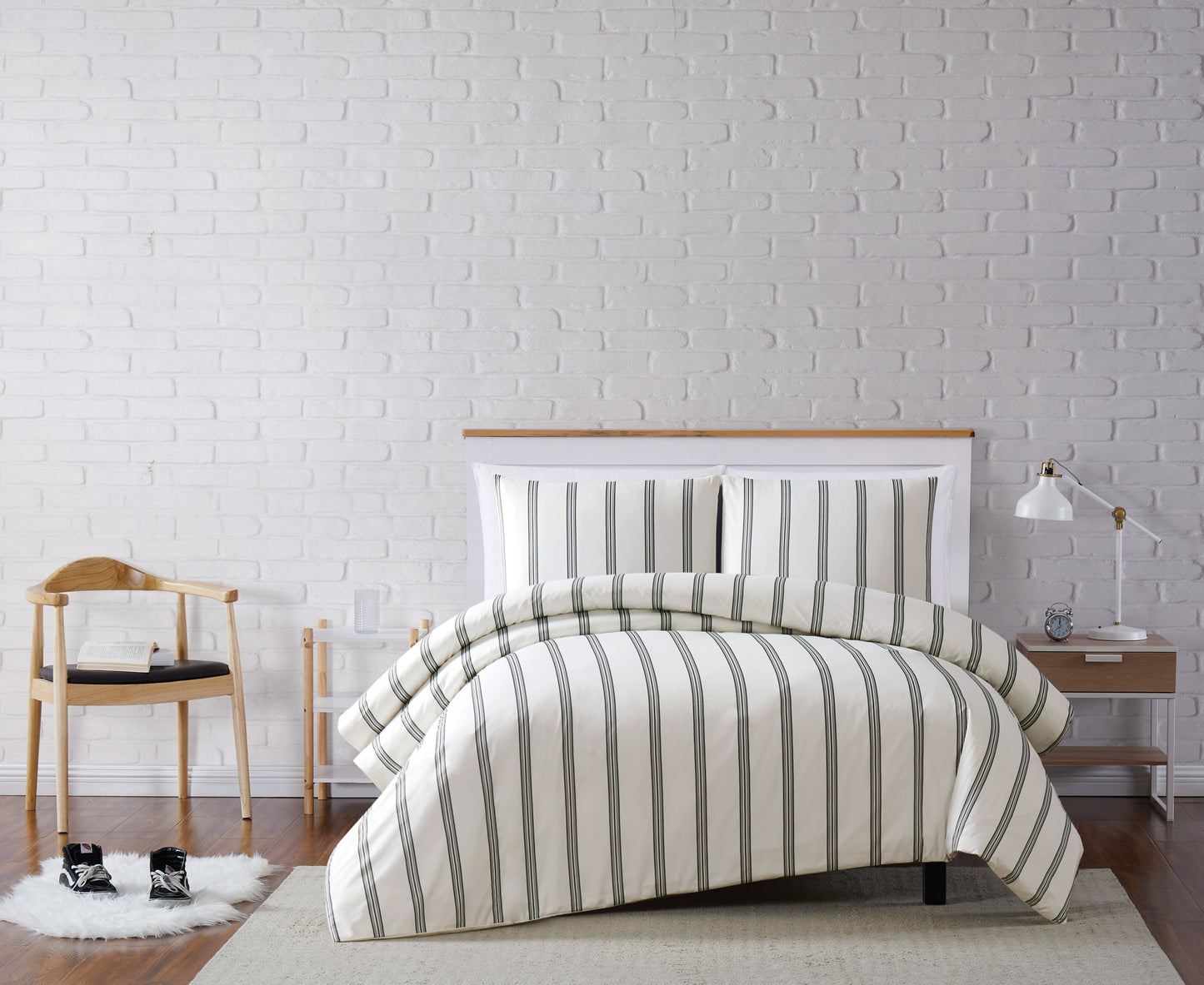 Truly Soft Millenial Stripe Duvet Set