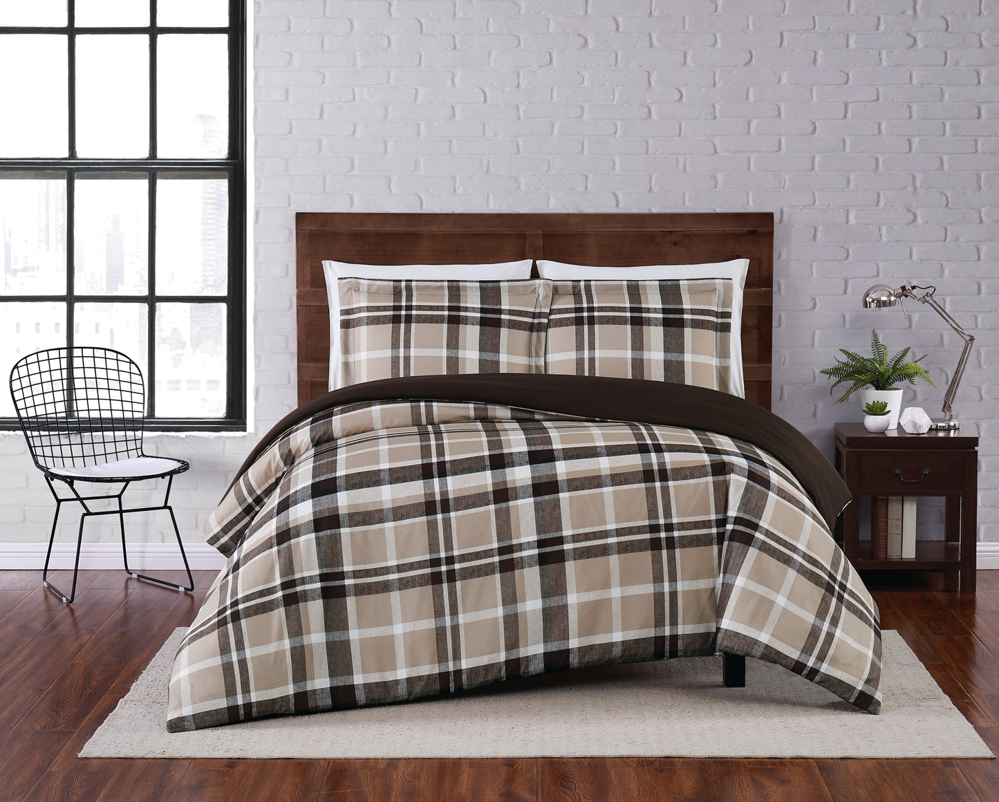 Truly Soft Paulette Plaid Duvet Set