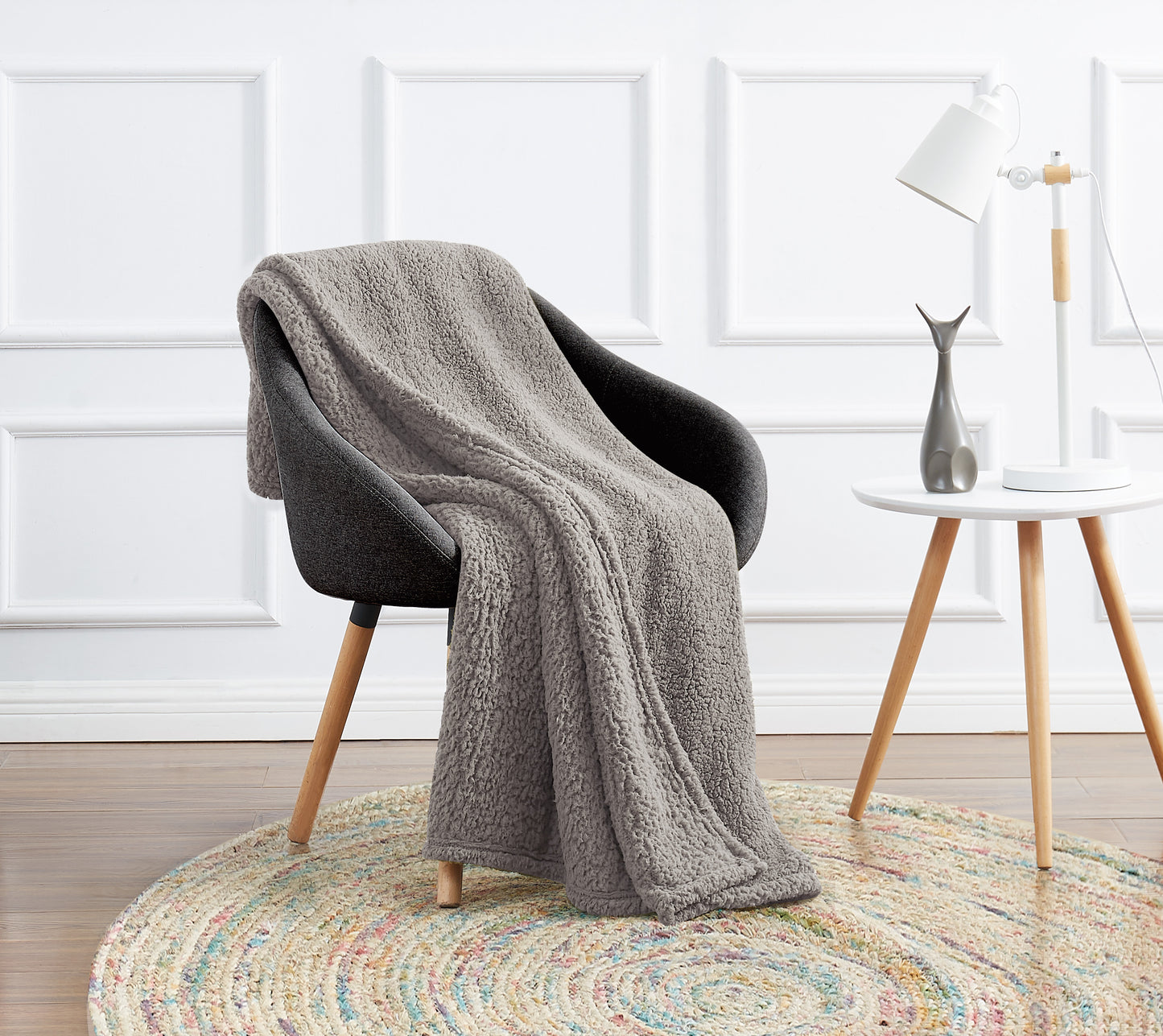 My World Cloud Sherpa Throw