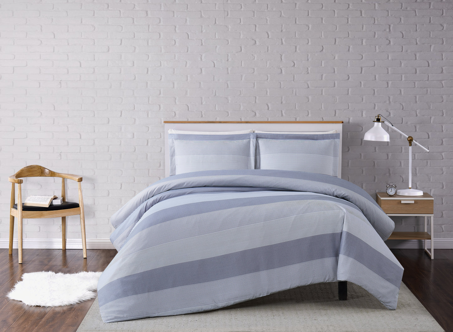 Truly Soft Multi Stripe Duvet Set