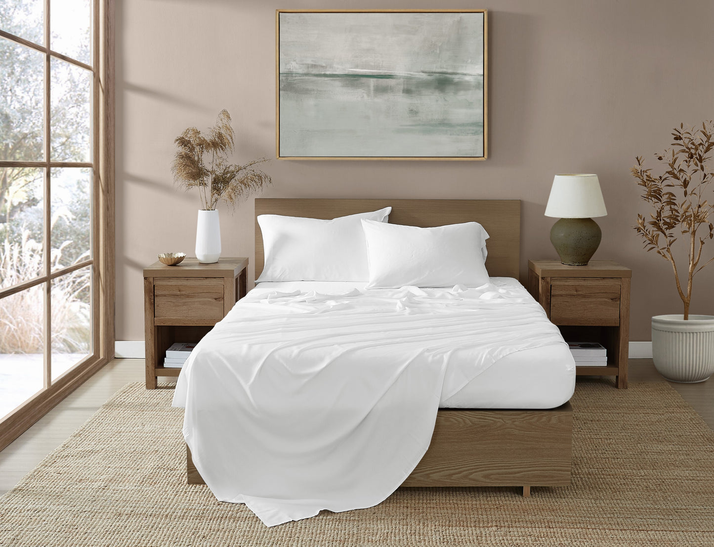Brooklyn Loom Bamboo 300 Thread Count Sheet Set