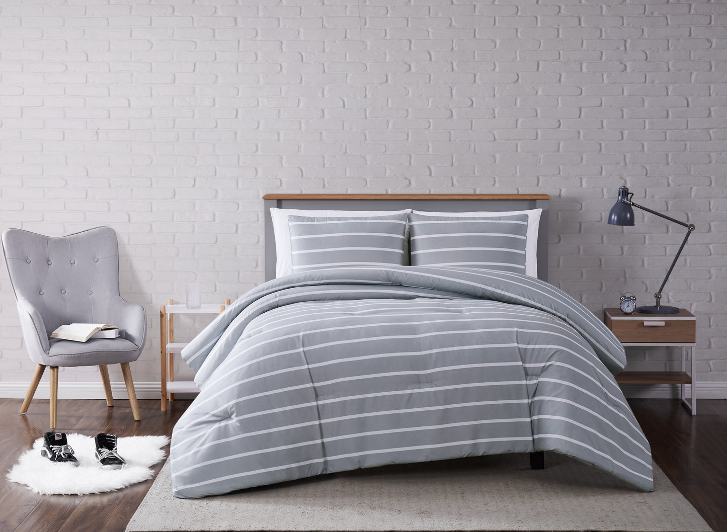 Truly Soft Maddow Stripe Comforter Set