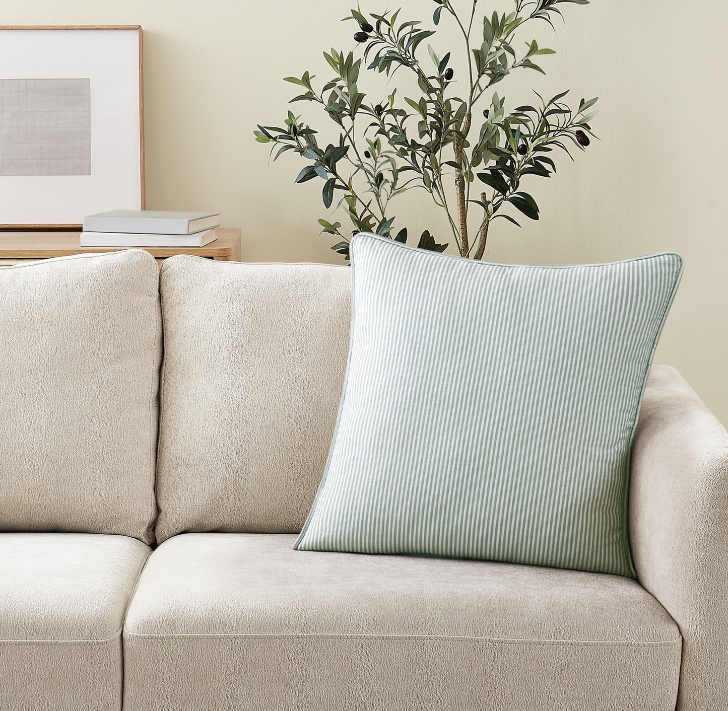 Brooklyn Loom Pinstripe Decorative Pillow