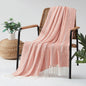 Oceanfront Resort Textured Stripe Throw Blanket