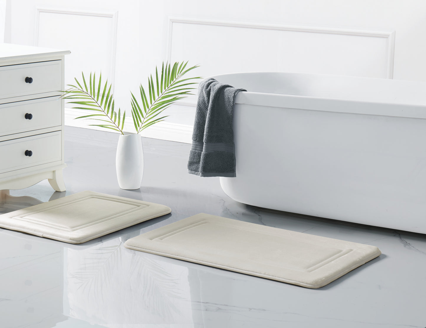 Truly Calm Antimicrobial 2 Piece Memory Foam