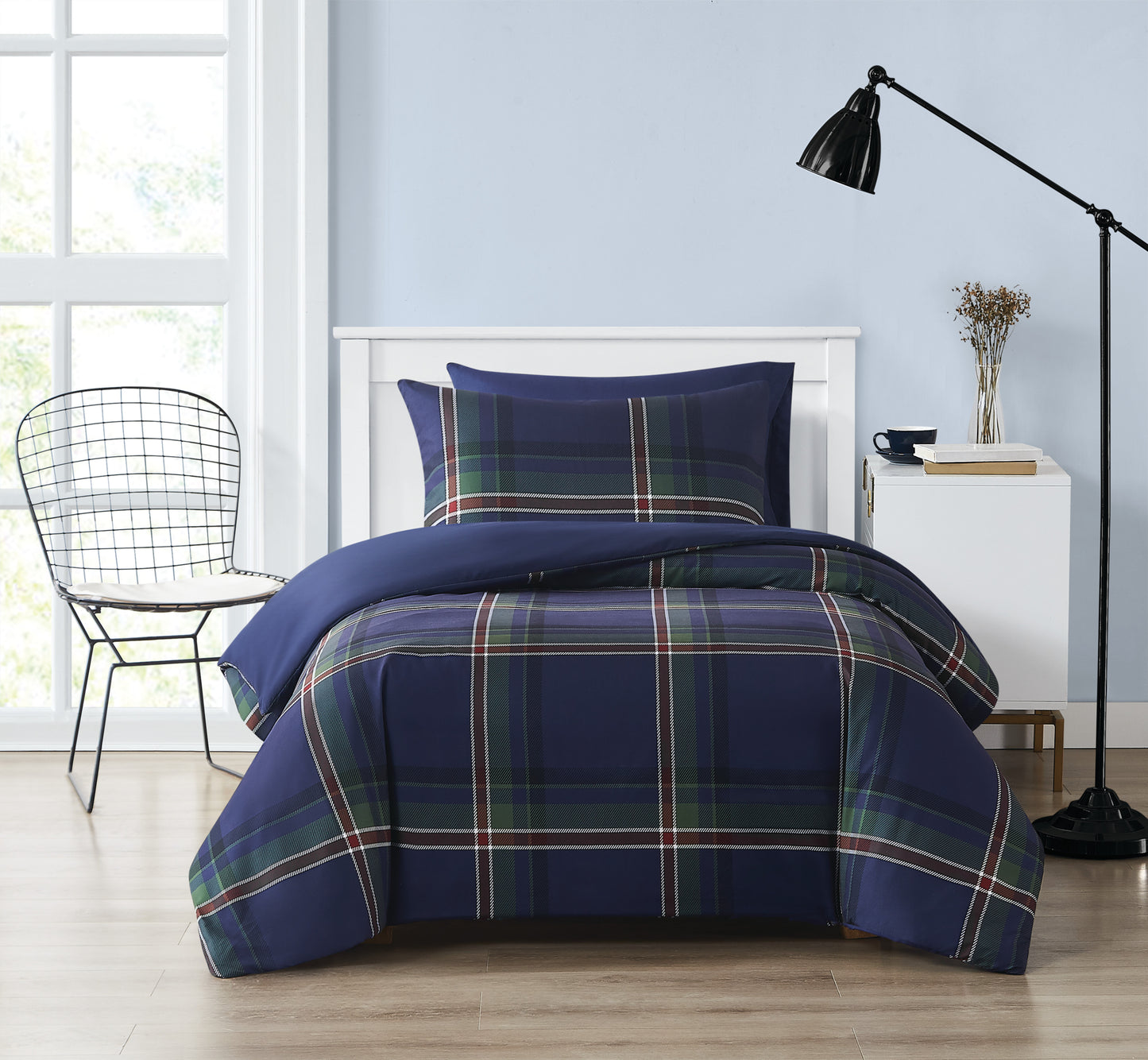 Truly Soft Bronson Plaid Duvet Set