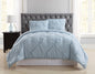 Truly Soft Everyday Pleated Removeable Cover Comforter Set