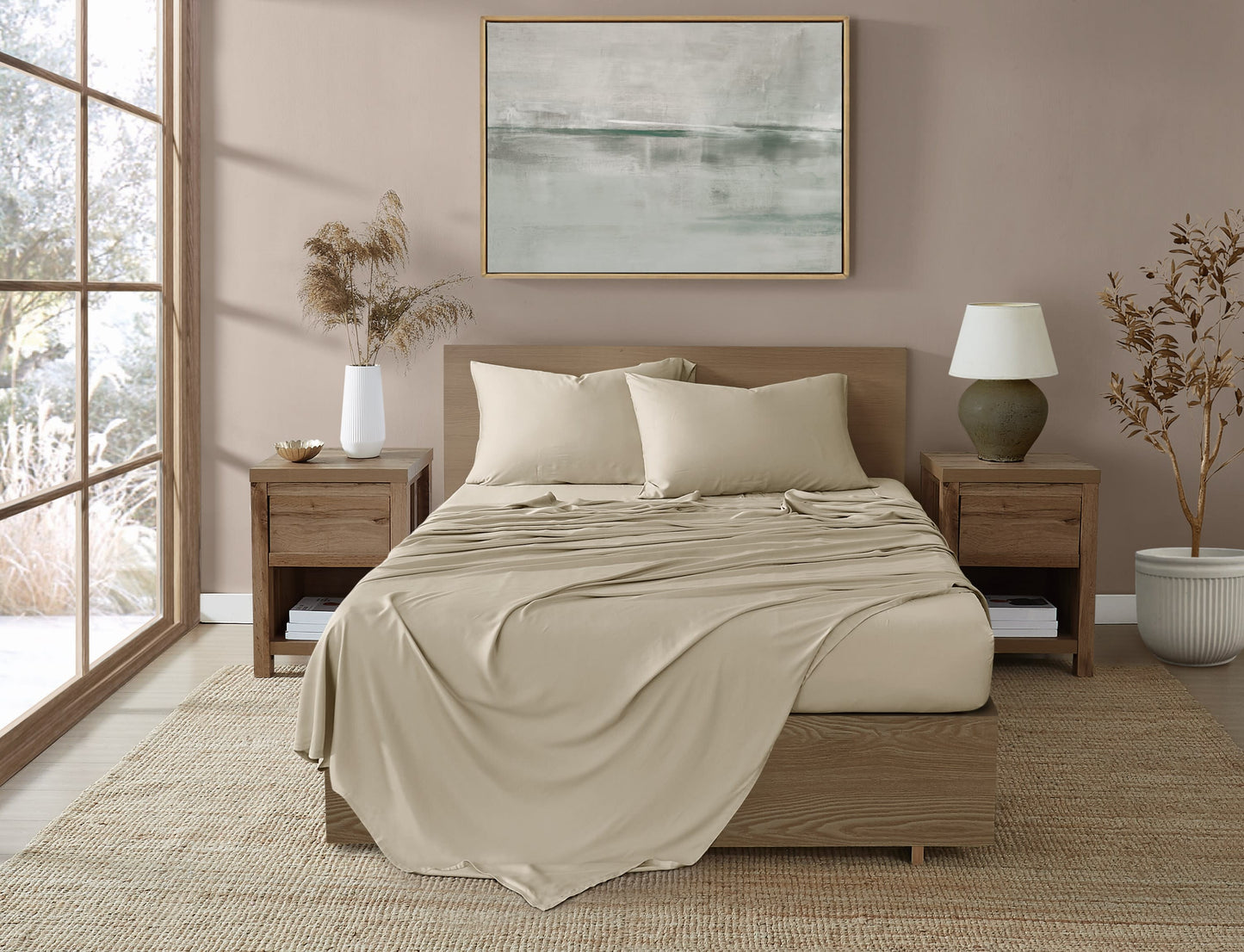 Brooklyn Loom Bamboo 300 Thread Count Sheet Set