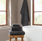 Brooklyn Loom Textured Zero Twist 6 Piece Towel Set