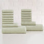 Truly Soft 16 Piece Textured Towel Set