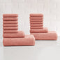 Truly Soft 16 Piece Textured Towel Set