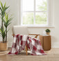 Brooklyn Loom Dusted Plaid Throw Blanket