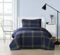 Truly Soft Bronson Plaid Quilt Set
