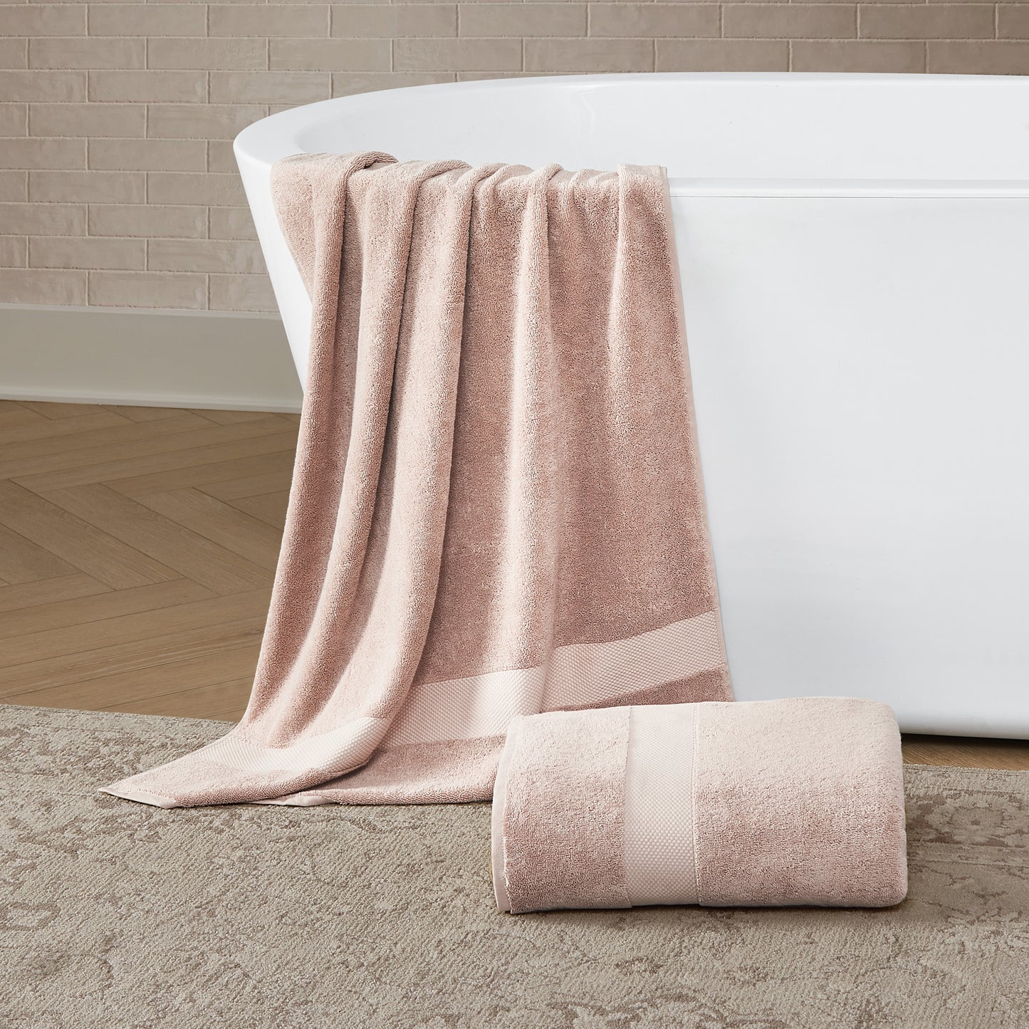 Brooklyn Loom Solid Turkish Cotton Towel Set