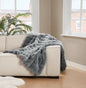 Brooklyn Loom Bubble Faux Fur Throw Blanket