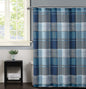 Truly Sofft Trey Plaid Shower Curtain