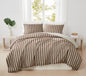 Truly Soft Weston Stripe Microfiber Comforter Sets