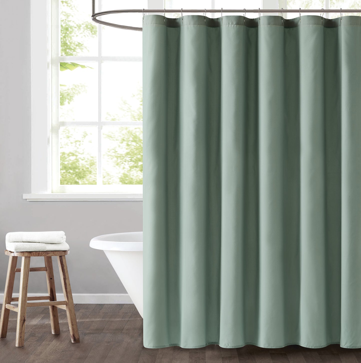 Truly Soft Everyday 72 by 72 Inch Shower Curtain