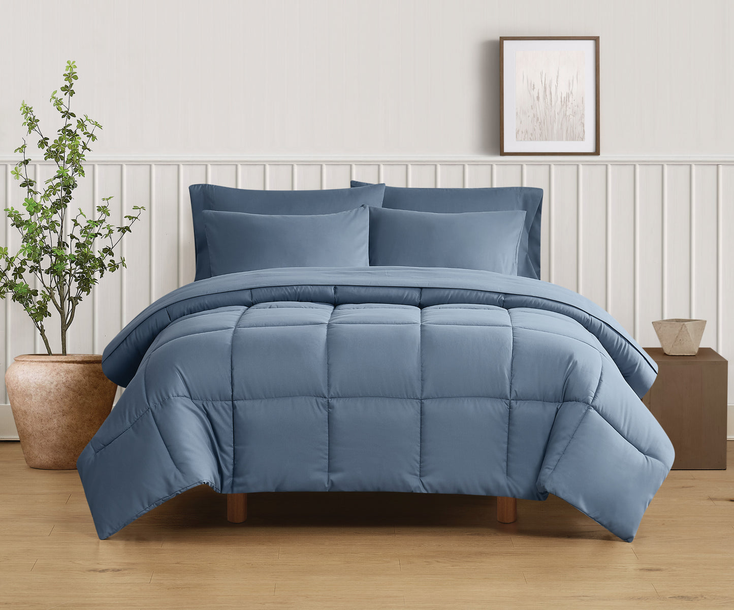 Truly Soft Green Recycled Sustainable Comforter Set