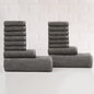 Truly Soft 16 Piece Textured Towel Set