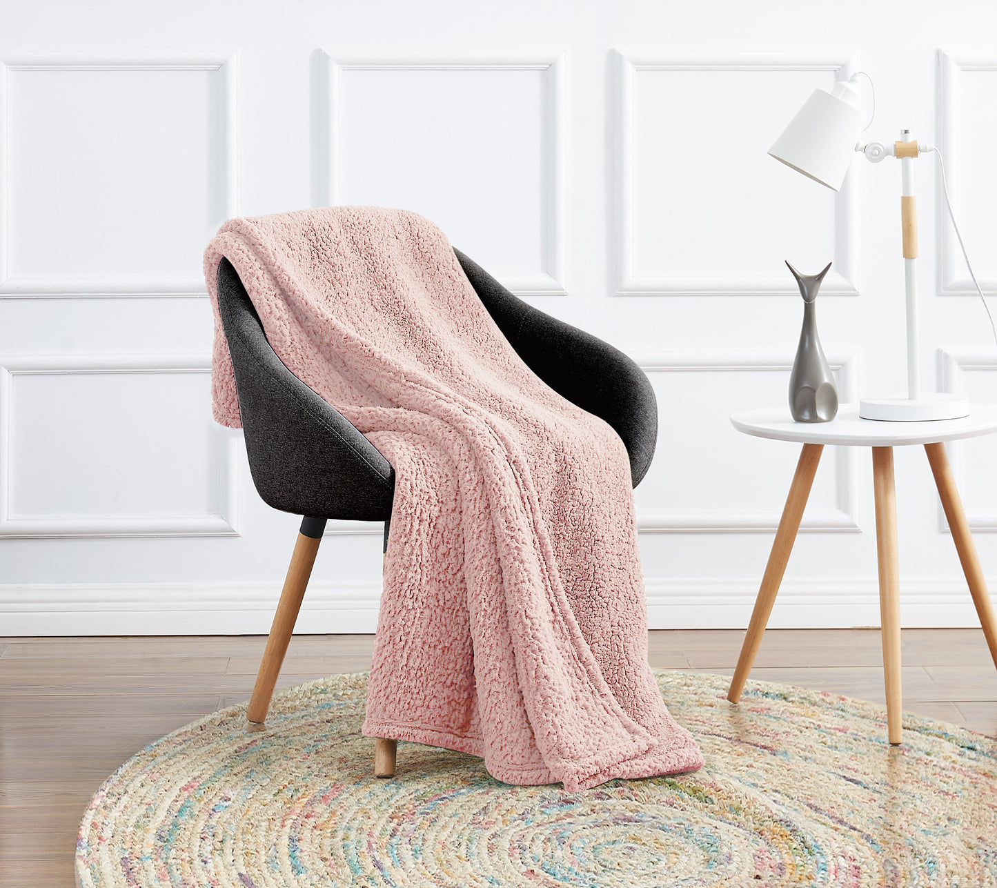 My World Cloud Sherpa Throw