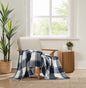 Brooklyn Loom Dusted Plaid Throw Blanket