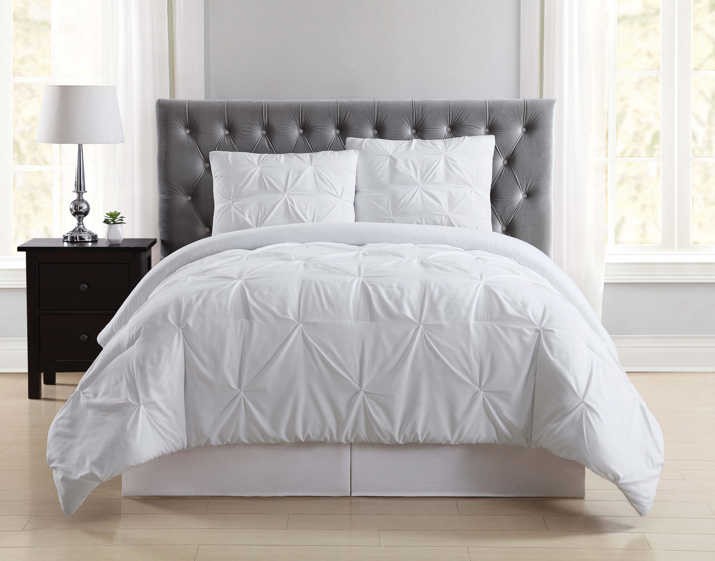 Truly Soft Pleated Duvet Set