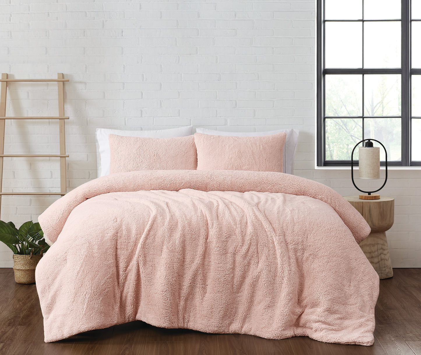 Brooklyn Loom Marshmallow Plush Comforter Set