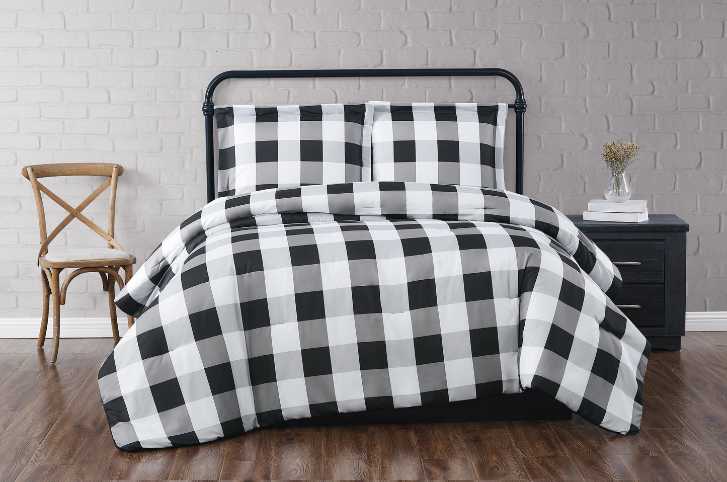 Truly Soft Everyday Buffalo Plaid Duvet Set