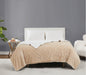 Brooklyn Loom Corduroy Plush Bed Blanket