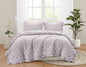 Truly Soft Crinkle Ruffle Quilt Set