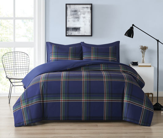 Truly Soft Bronson Plaid Duvet Set