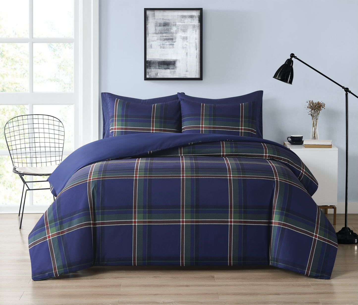Truly Soft Bronson Plaid Duvet Set