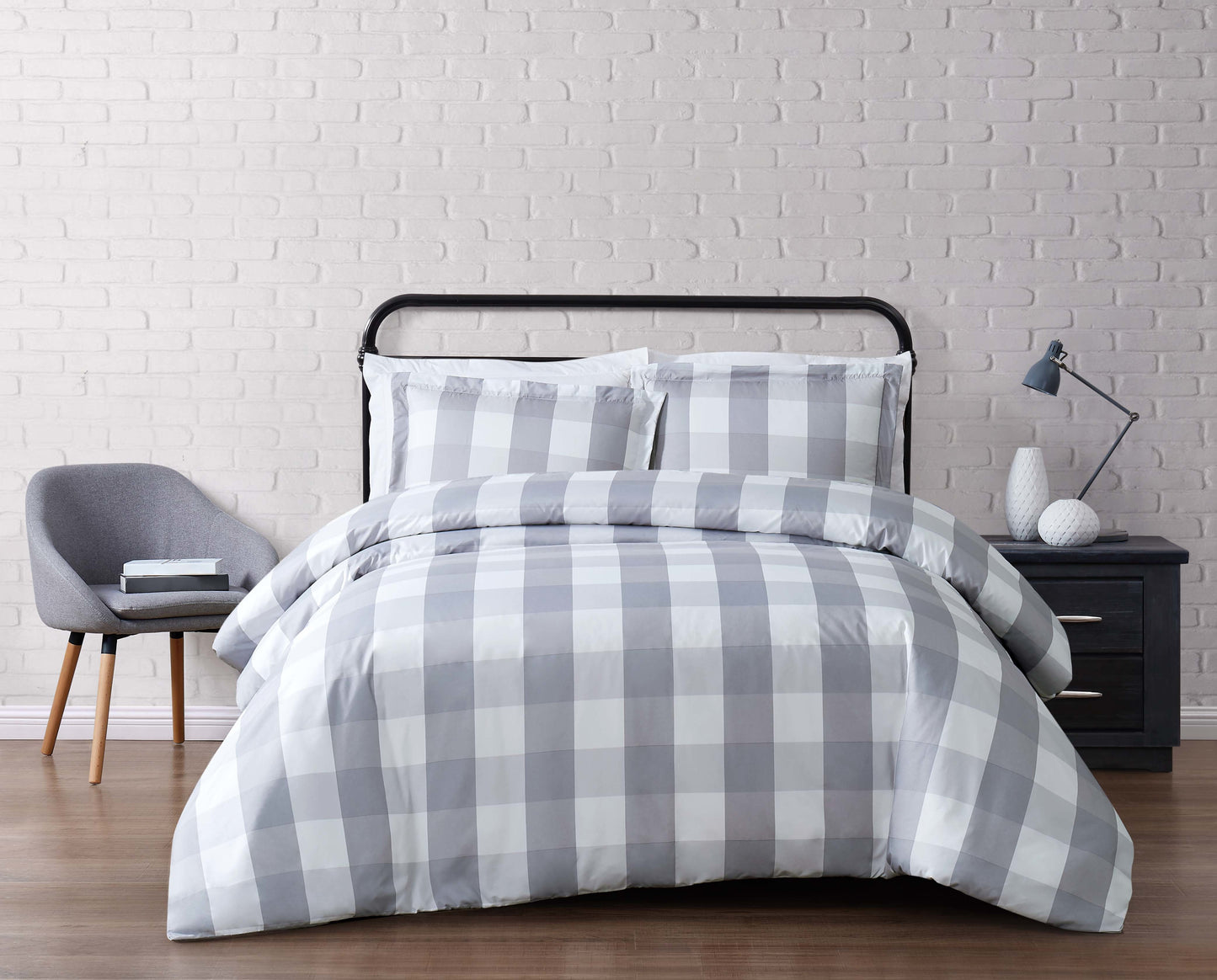 Truly Soft Everyday Buffalo Plaid Duvet Set