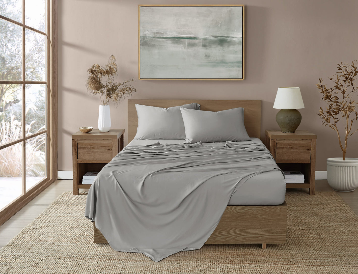 Brooklyn Loom Bamboo 300 Thread Count Sheet Set