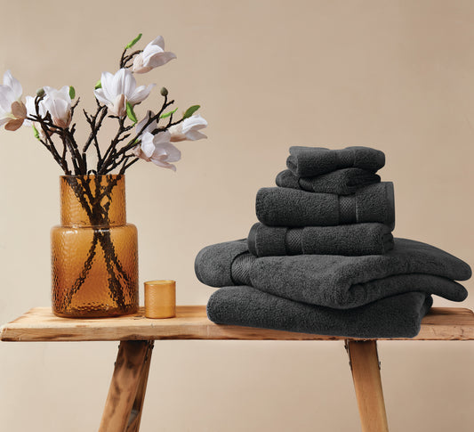 Truly Soft Cloud Solid 6 Piece Towel Set