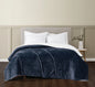 Truly Soft Basket Carved Faux Fur Bed Blanket