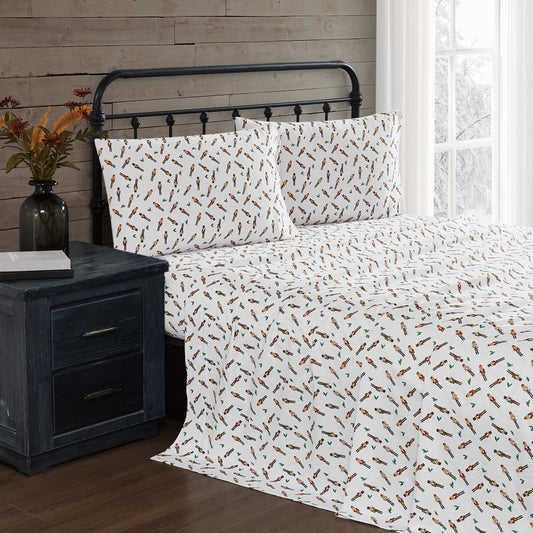 Truly Soft Nutcrackers Cotton Flannel Sheet Set