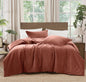 Brooklyn Loom Matte Cotton Velvet Comforter Set