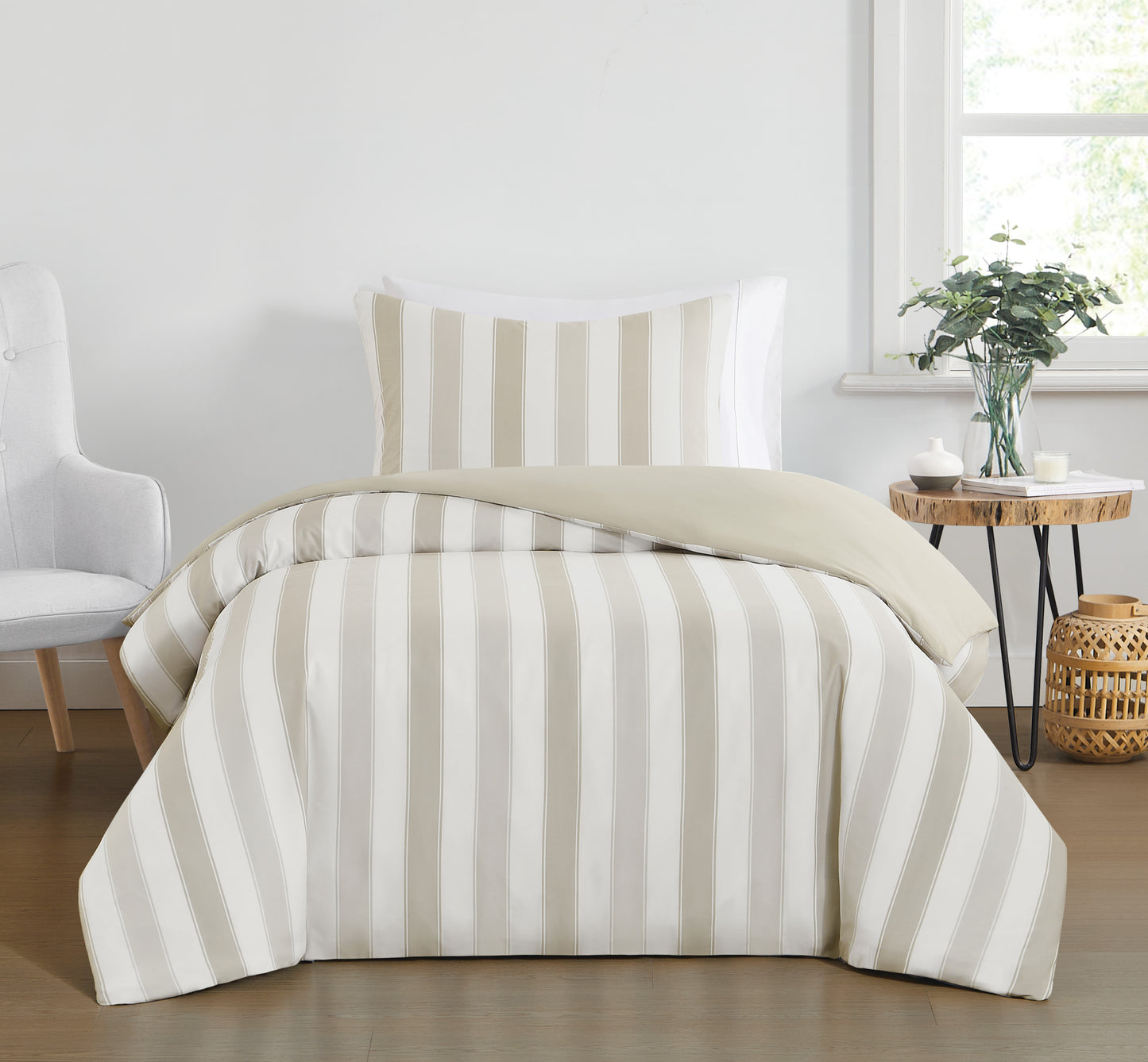 Truly Soft Aiden Stripe Duvet Set