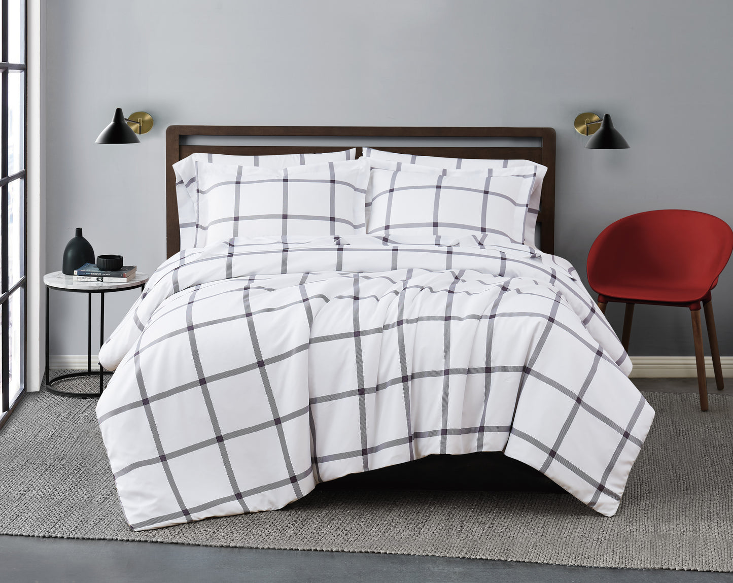 Truly Soft Printed Windowpane