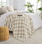 Truly Soft Cozy Checkerboard Reversible Throw