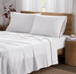 Brooklyn Loom Merrowed Edge 200 Thread Count Percale Sheet Set