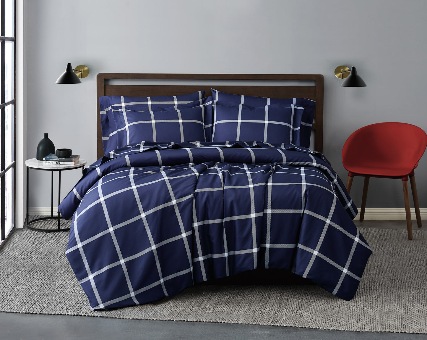Truly Soft Printed Windowpane