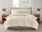 Brooklyn Loom 200 Thread Count Solid 100% Cotton Percale Comforter Set