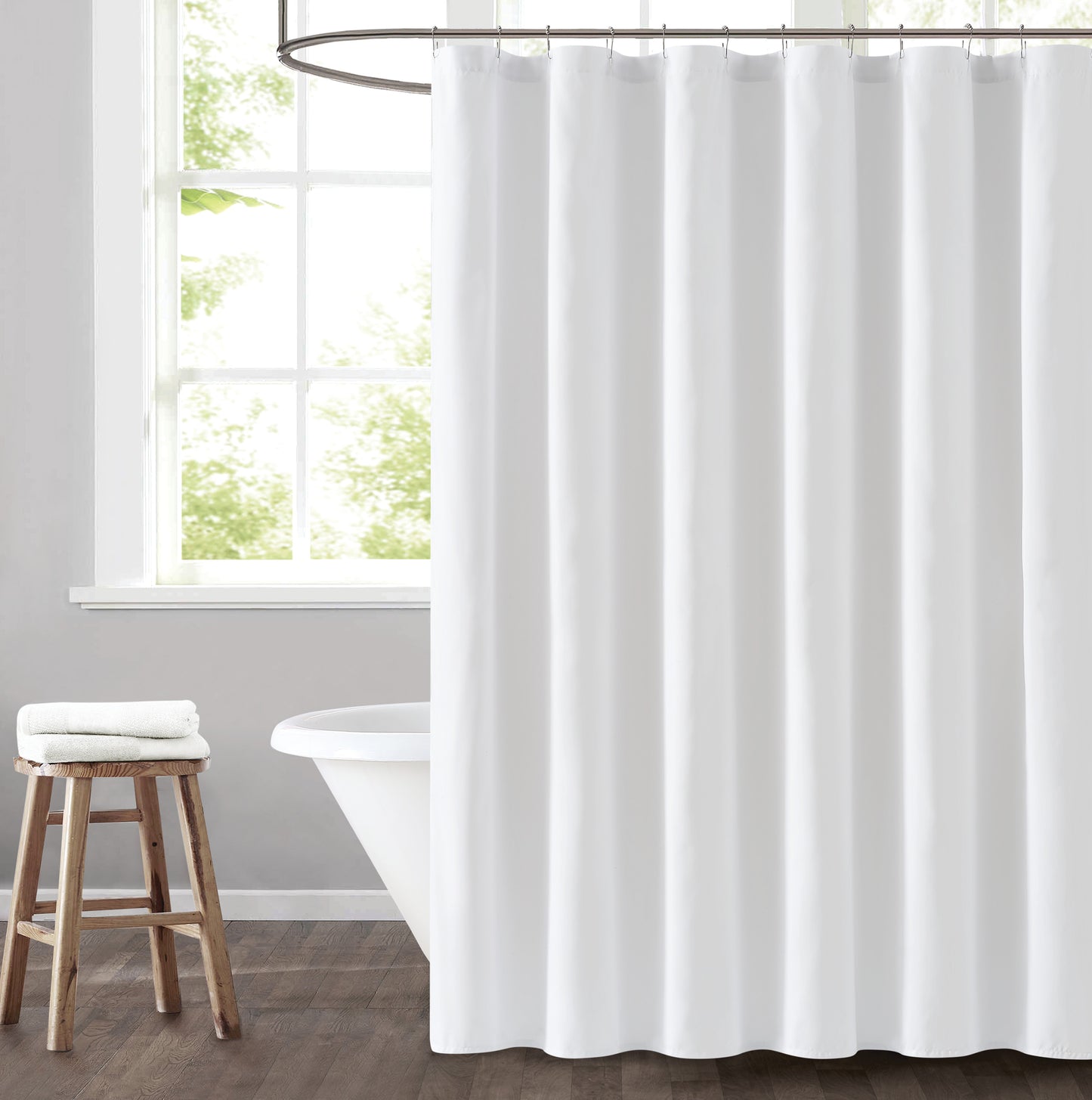 Truly Soft Everyday 72 by 72 Inch Shower Curtain