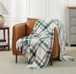 Truly Soft Plaid Chenille Throw Blanket