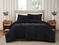 Brooklyn Loom 200 Thread Count Solid 100% Cotton Percale Comforter Set