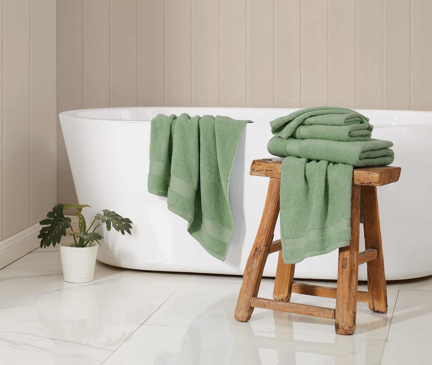 Truly Soft Quick Dry 6 Piece Towel Set