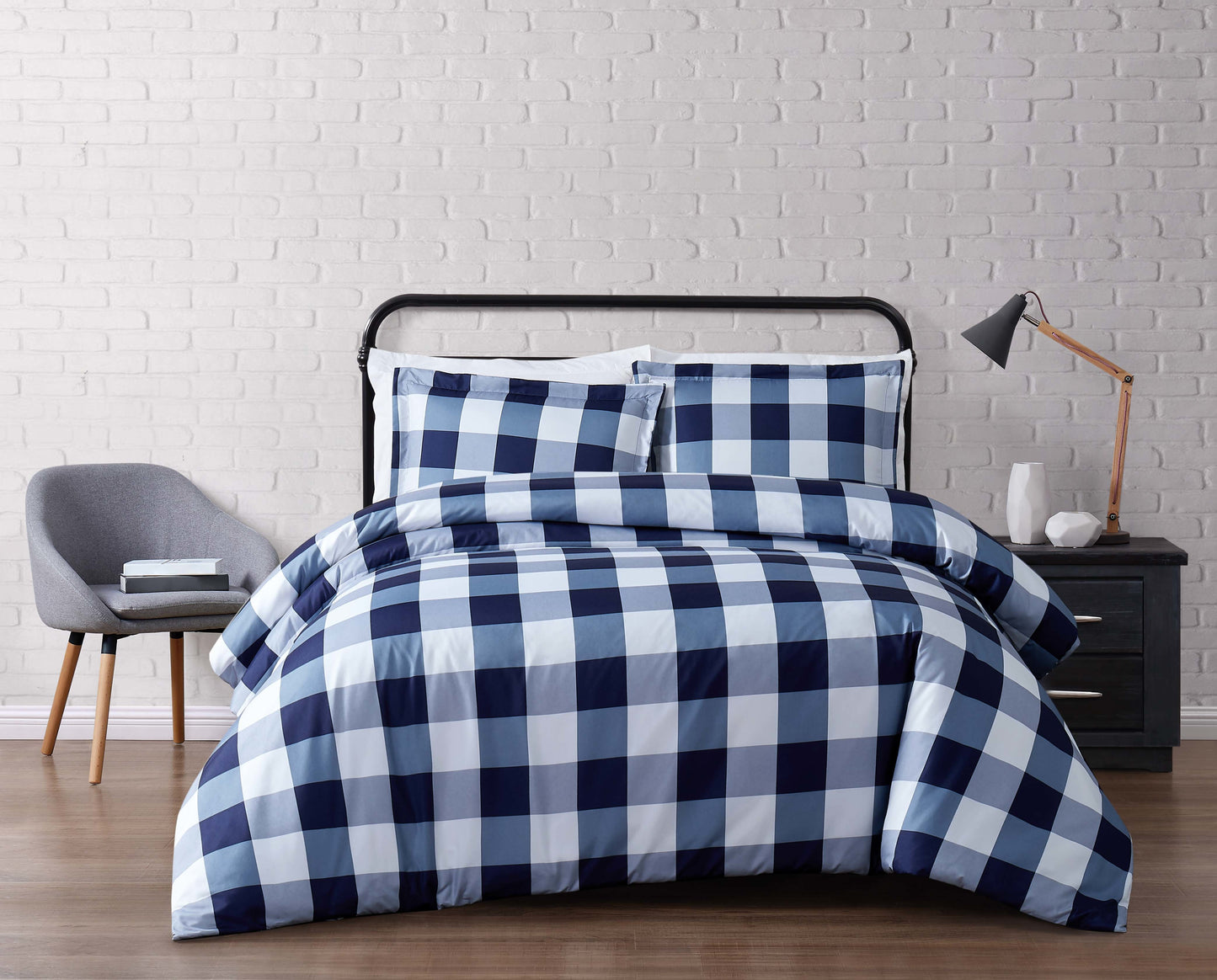 Truly Soft Everyday Buffalo Plaid Duvet Set